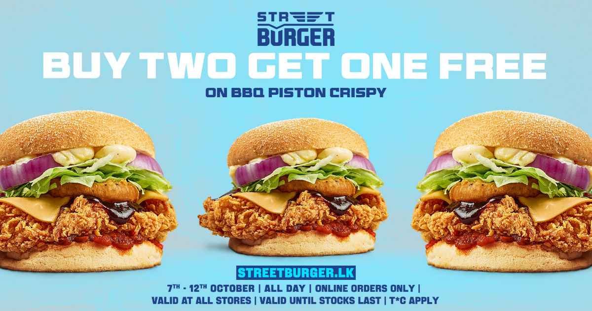 Buy 2 Get 1 Free on BBQ Piston Crispy
